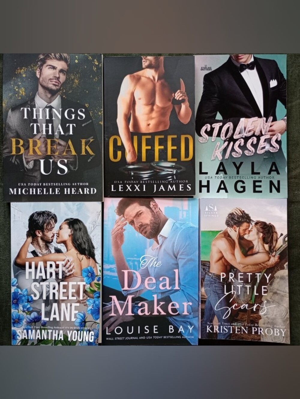 6 Steamy Romance Books